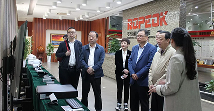 八师石河子市党委书记、政委董沂峰一行莅临罗普特集团调研考察