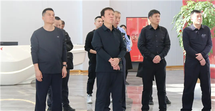 辽宁省辽阳市公安大数据建设学习考察组莅临罗普特集团调研指导